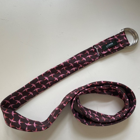 JCrew Belt 43 inches Silky Brown Pink - Picture 2 of 5